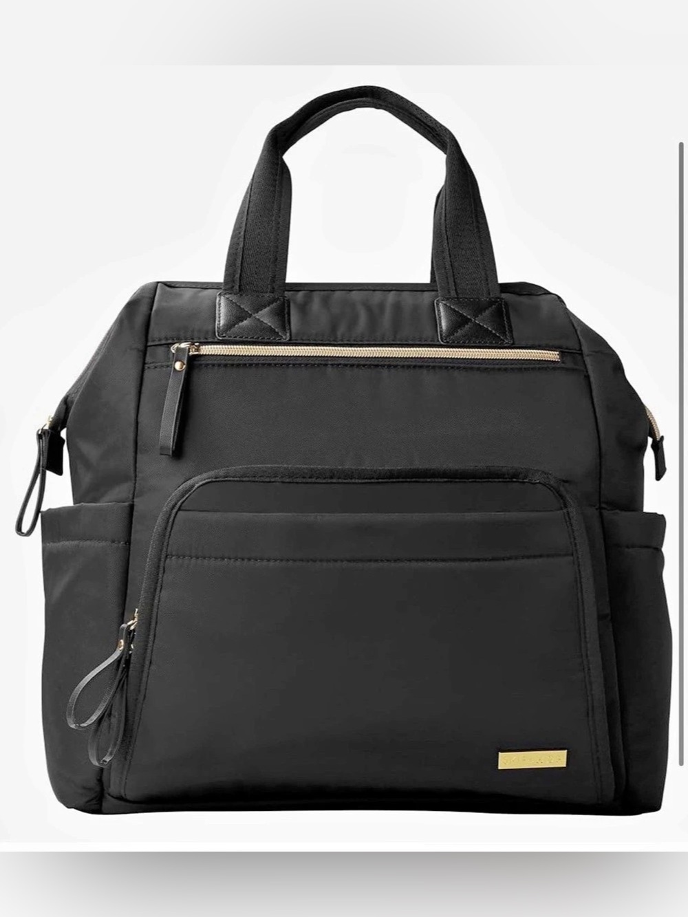 Skip Hop Greenwich Simply Chic Diaper Backpack Black